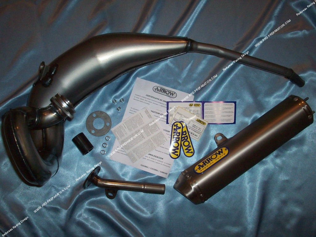 Muffler ARROW RACING Racing for YAMAHA DT, DT R, DT X 125cc 2004 to