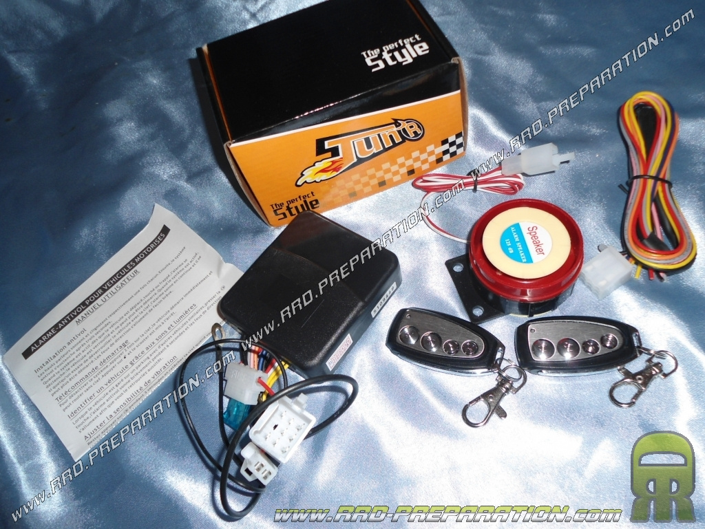 Schema alarme tnt racing