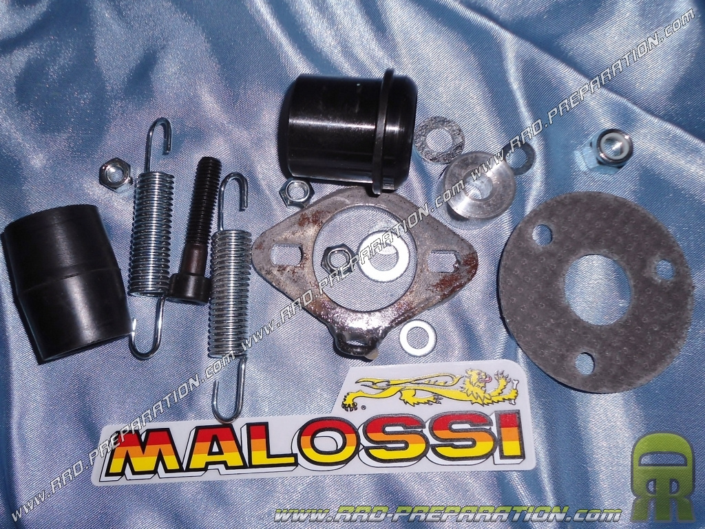 Full mounting kit exhaust MALOSSI MHR Replica DERBI DRD Pro, SM