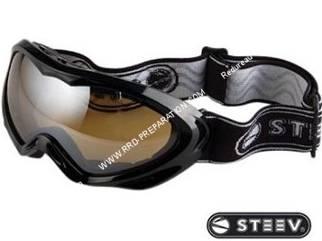 lunettes steev noir cross enduro moto