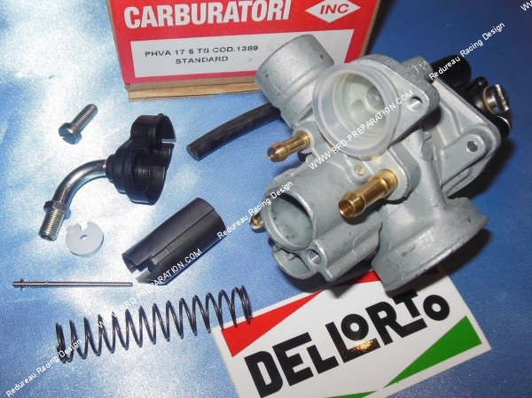 Carburateur Dellorto 17,5 mm pour Piaggio.