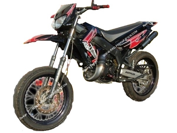 TUN 39 R RACING pour DERBI DRD X TREM X RACE Noire ou blanche