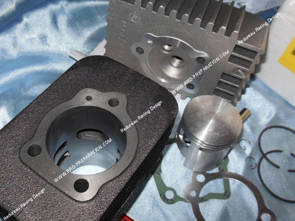 échappement Kit 70cc Ø46,5mm complet avec culasse (axe Ø1012mm) MALOSSI fonte PIAGGIO Ciao