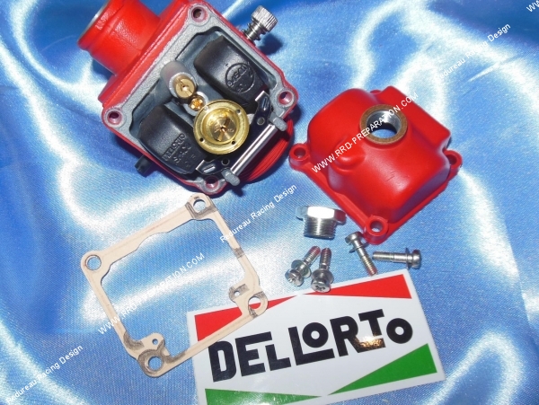 cuve Carburateur DELLORTO PHBG 21 DS RACING RED EDITION