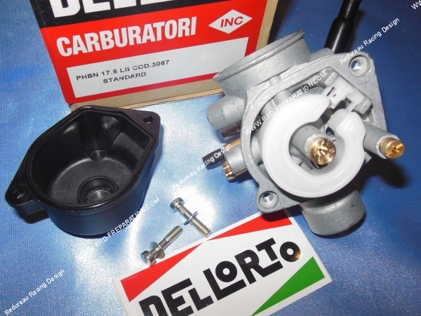 cuve gicleur réglages Carburateur DELLORTO PHBN 17,5 LS souple
