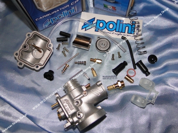 détails carburateur polini cp 17,5mm souple