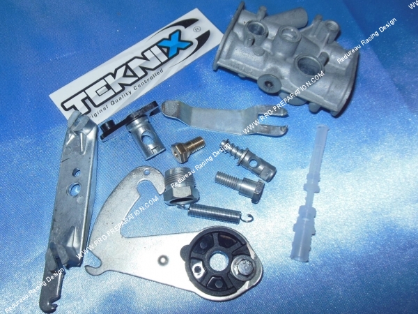 démontage Carburateur Ø 8mm TEKNIX type origine sur cyclomoteurs SOLEX