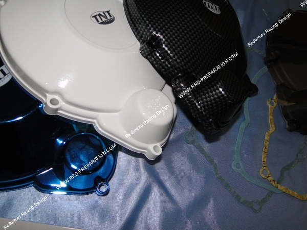 cache carter allumage carbone blanc bleu camouflage moteur minarelli am6 tuning cache carter allumage carbone blanc bleu camouflage moteur minarelli am6 tuning