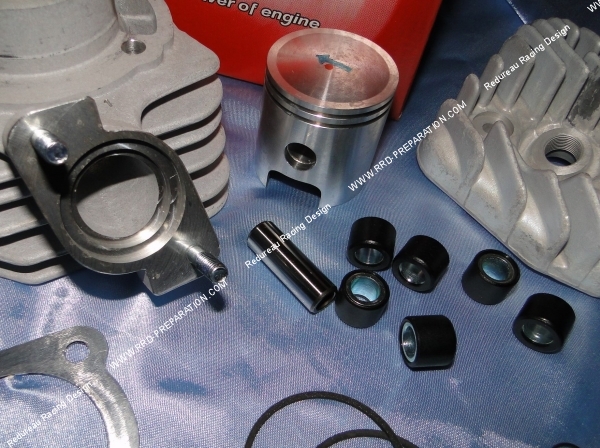 piston galets cylindre segments culasse kit 70cc peugeot air airsal