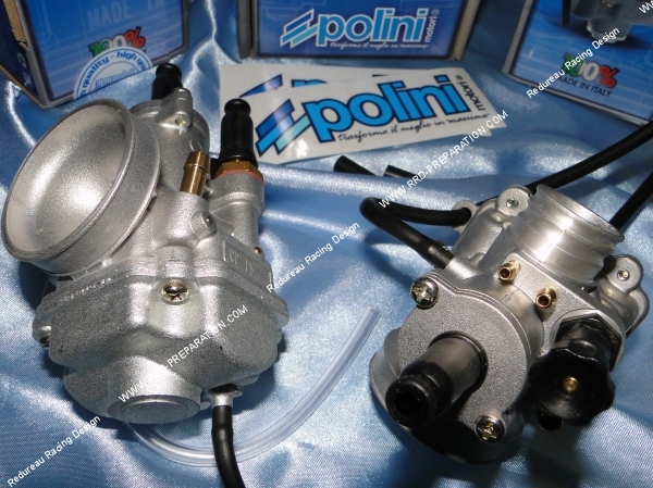 carburateur 15mm polini pointe couple puissance consommation