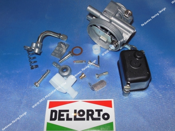 demontage Carburateur DELLORTO SHA 12.12 starter à levier sans graissage séparé