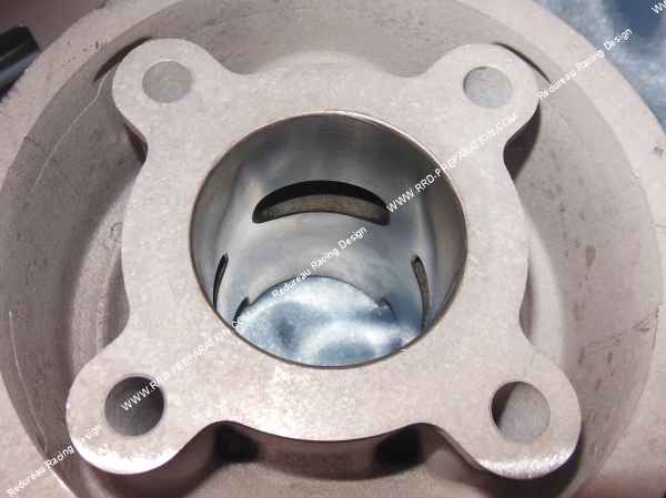échappement cylindre  piston sans culasse Ø40mm TEKNIX Type origine aluminium pour mécaboite CPI (type am6)