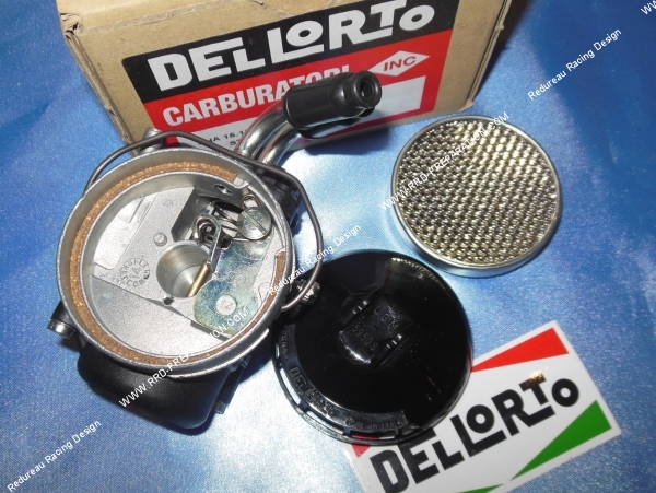 filtre air grille cache Carburateur DELLORTO SHA 15.15 C starter a cable sans graissage séparé