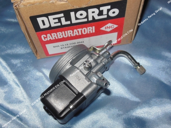 fixation Carburateur DELLORTO SHA 13.13 standard starter à levier sans graissage séparé