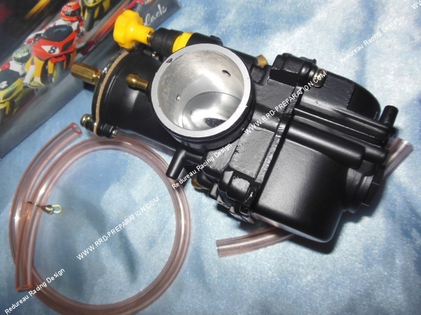 fixation Carburateur TPR by OKO 28 souple starter a levier sans graissage séparé