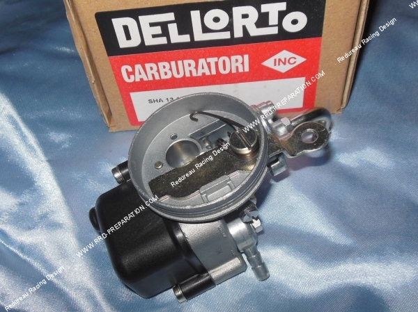fixation filtre Carburateur DELLORTO SHA 13.13 standard starter à levier sans graissage séparé