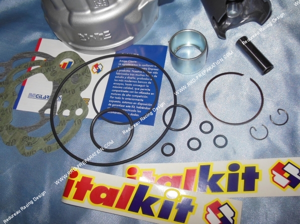 joints Kit 80cc ITALKIT Racing aluminium Ø48mm (spécial course 44mm, sans culasse) pour minarelli am6