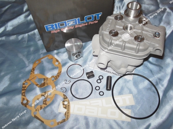 Kit 50cc aluminium liquide avec culasse BIDALOT Type Europe  G3 Vitesse MBK 51