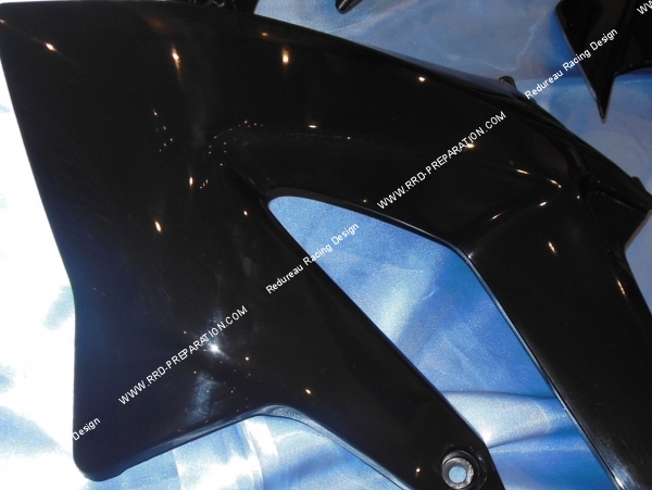 latéral Kit 8 pièces de carénage TUN'R pour mécaboite DERBI, cross, enduro, supermotard après 2011, blanc ou noir au choix