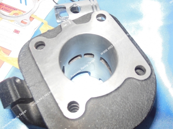 admission Cylindre - piston sans culasse 50cc Ø40mm (axe de 12mm) fonte DR Racing sur KEEWAY, CPI,...