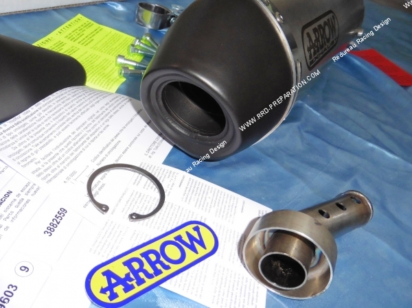 C.GL.0007.B MARMITTA COMPLETA 1x1 MIVV GILERA NEXUS 300 2009-300CC URBAN INOX//