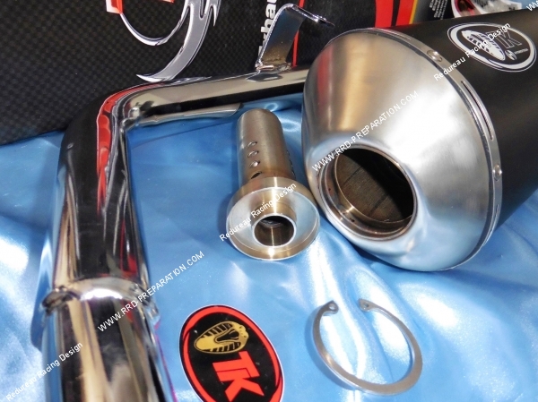 Photo de l'échappement tk turbokit pour moto roadwin et doadsport 125cc