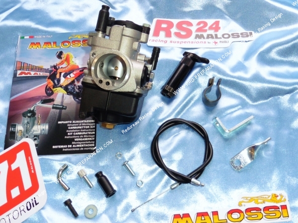 Photo du carburateur malossi pour les maxi scooter 125cc, 150cc et 180cc 2 temps