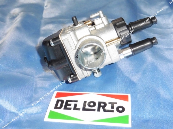 Photo du carburateur DELLORTO PHBG 21 DS souple, avec graissage séparé, starter câble et dépression