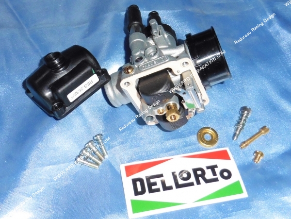 Photo du carburateur DELLORTO PHBG 21 DS souple, avec graissage séparé, starter câble et dépression