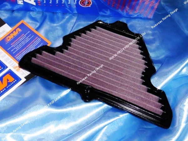 Photo du filtre air DNA RACING pour boîte à air d'origine sur moto KAWASAKI Z 1000, KLZ 1000 VERSYS