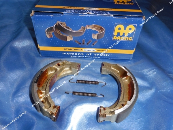Photo des mâchoires de frein AP RACING pour moto HONDA NSR, MTX, MB, MT, CR, XR, XL .. 50, 125 et 80cc
