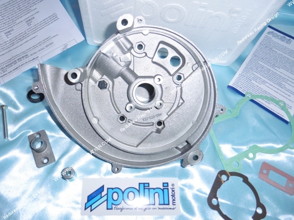 Photo du carter moteur POLINI complets pour PIAGGIO ciao cône d'allumage électronique