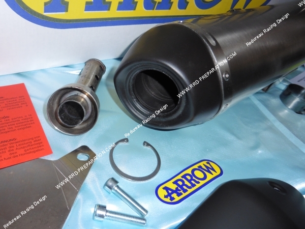 Exhaust silencer ARROW Reflex 2.0 MAXI SCOOTER PIAGGIO MP3 YOURBAN 300cc  from 2011 to 2014