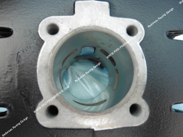 Photo du cylindre kit athena aluminium pour moto MBK ZX, YAMAHA RD, TY, DT, MX... 50cc