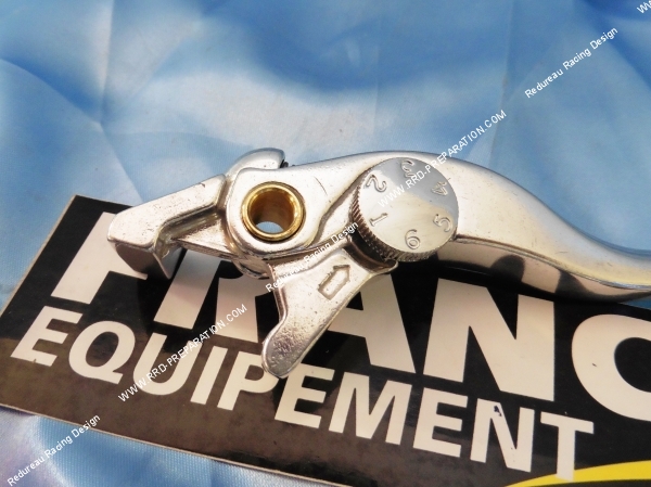 Photo du levier de frein avec molette de réglage pour moto HYOSUNG COMET