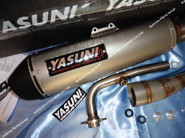 Yasuni Exhaust For Maxi Scooter Kymco Downtown Dink Super Dink X
