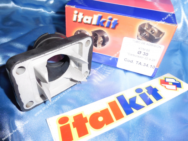 Photo de la pipe d'admission ITALKIT souple Ø30mm pour moteur KTM 65cc
