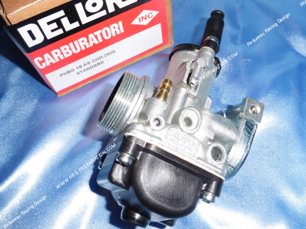 Photo du carburateur DELLORTO PHBG 19 AS 1 starter manuel, rigide, sans graissage séparé