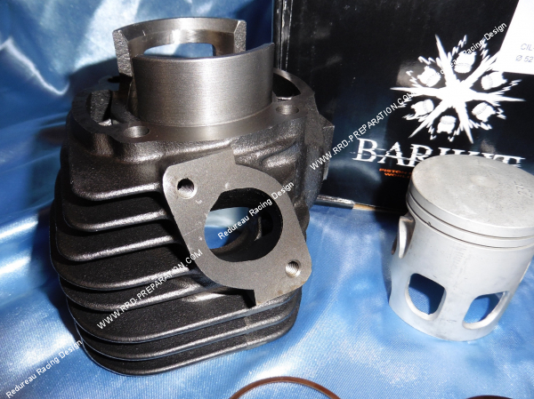 Photo du kit haut moteur 100cc Ø52mm BARIKIT fonte pour BW'S, AEROX, BOOSTER, NITRO 100