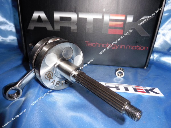 Photo du vilo embiellage ARTEK K-series course origine axe Ø10mm scooter minarelli vertical (booster, bws)