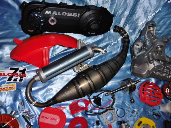 Photo du carter de transmission MALOSSI MHR RC-ONE 70cc pour scooter minarelli horizontal liquide