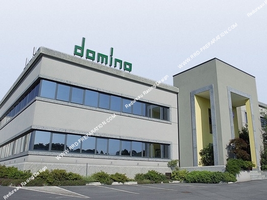 photo marque bâtiment Italie groupe domino