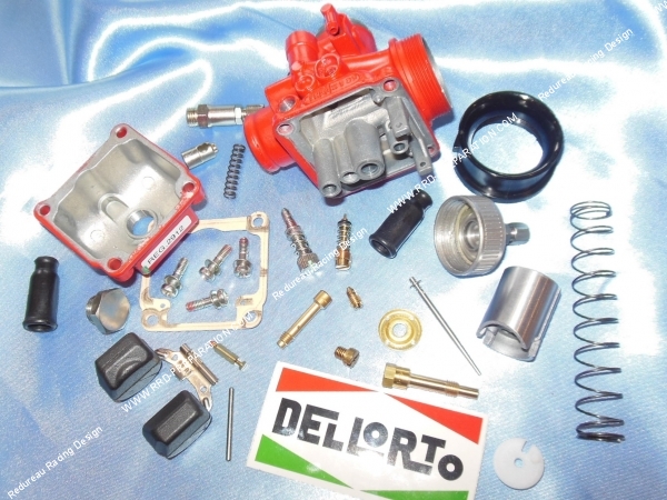 pièces réglages Carburateur DELLORTO PHBG 21 DS RACING RED EDITION