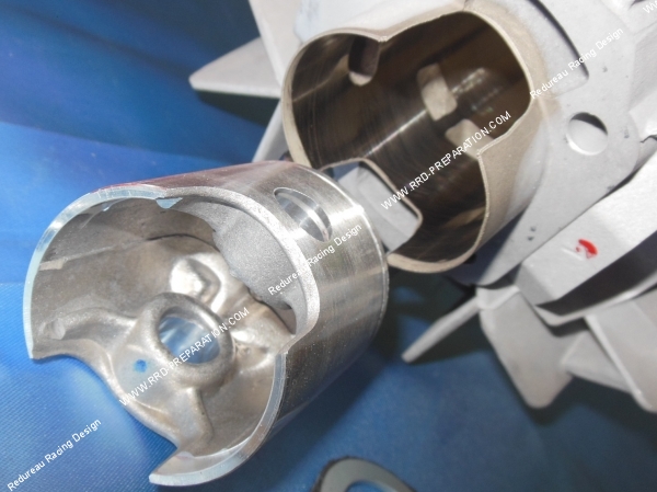 piston entrant Cylindre  piston sans culasse 65cc Ø46mm AIRSAL en aluminium pour PUCH Maxi 50...