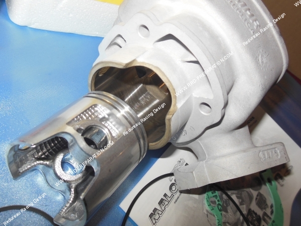 piston entrant Kit 70cc Ø47mm MALOSSI MHR Replica aluminium pour PEUGEOT speedfight liquide