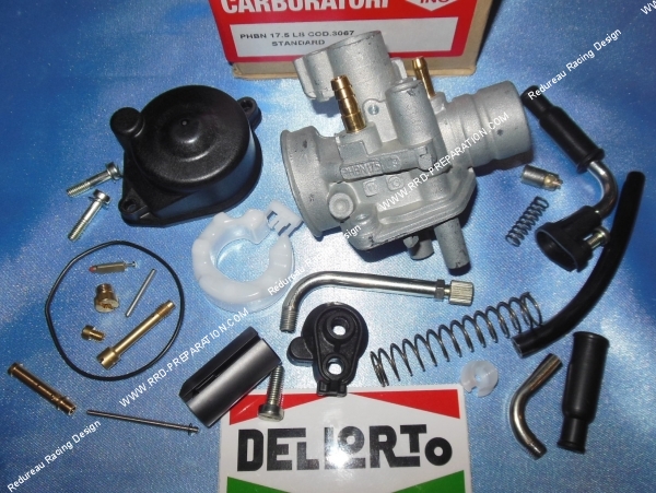 rechange pièces montage Carburateur DELLORTO PHBN 17,5 LS souple