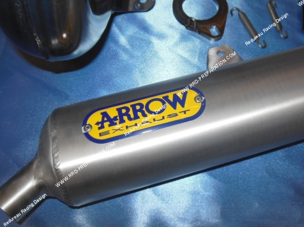 silencieux échappement ARROW Racing pour HONDA CRM 125cc 2 temps 1989 a 1998