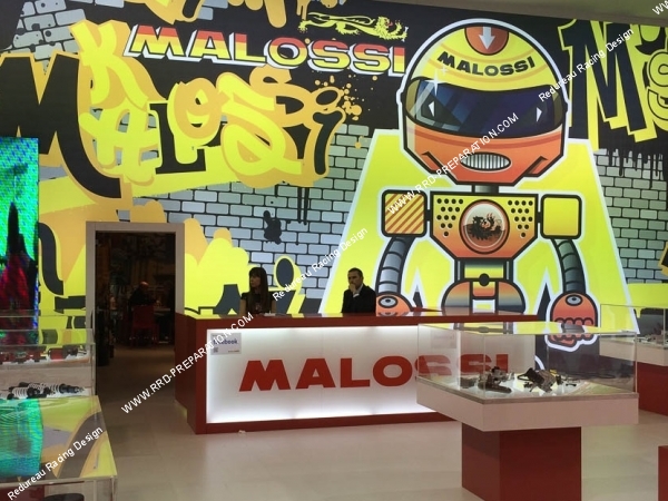 stand de exposición malossi stand malossi exposition