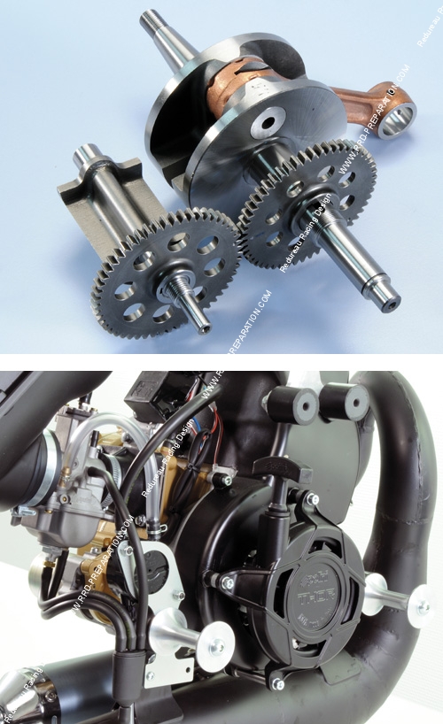 moteur ulm thor polini 200cc embrayage thor 200 polini 2T thor démarreur