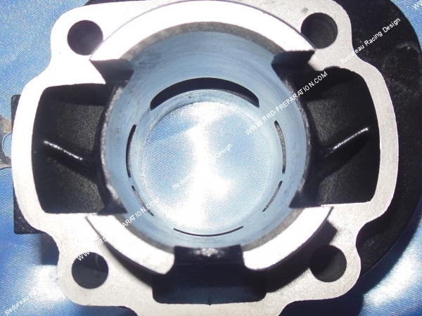 transferts Cylindre - piston sans culasse 50cc Ø40mm DR Racing fonte (axe de 10mm) minarelli horizontal air (ovetto, neos, ...)
